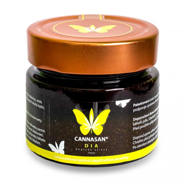 Cannasan DIA 170ml - Hrubost mletí: Jemně mletý